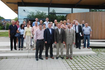 Gruppenfoto nach den Arbeitsgesprächen